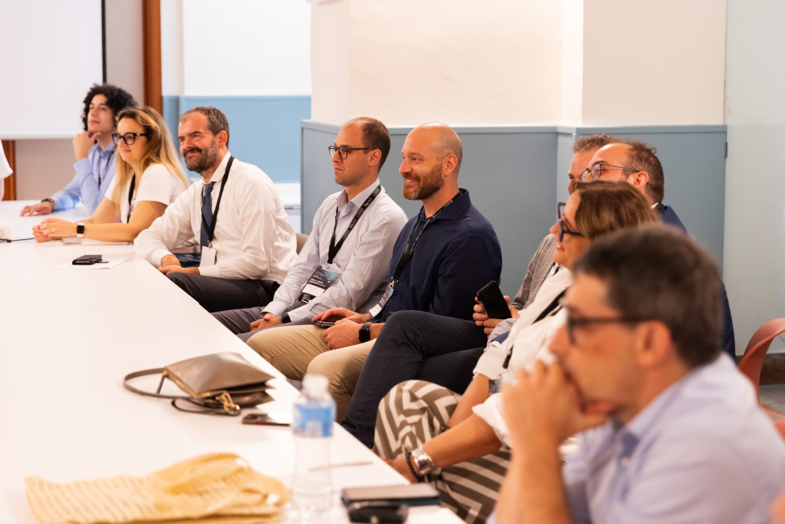 Group of people attending a workshop