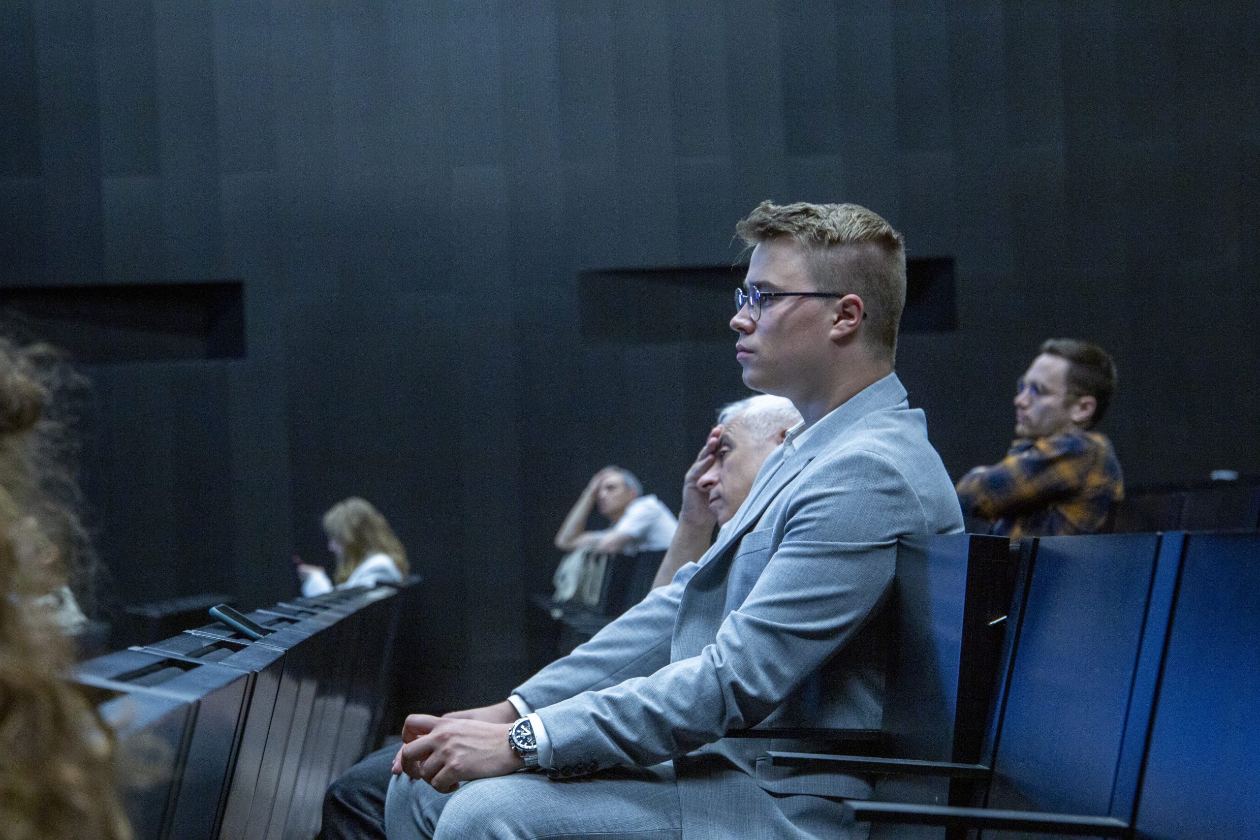 Photo of a conference attendee